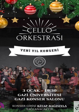 Çello orkestrası konseri
