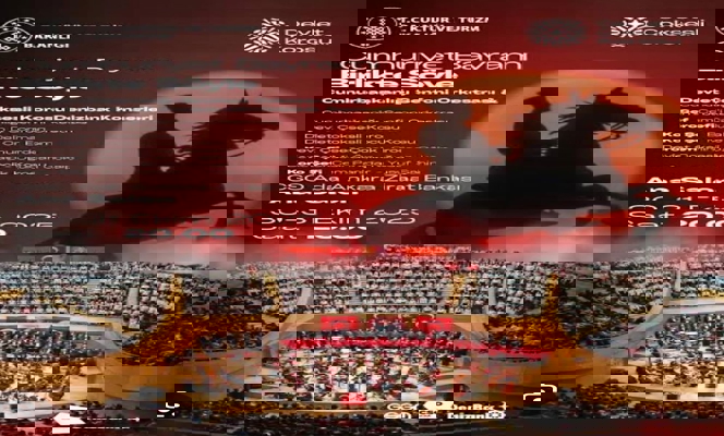 Gazi Gençlik Oda Korosu Topluluğu CSO ile Cumhuriyet Konseri Gerçekleştirdi. 