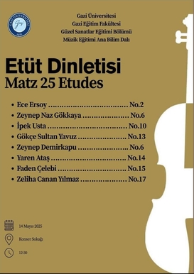 Viyolonsel Etüt Dinletisi