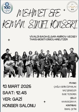 Keman Sınıfı Konseri