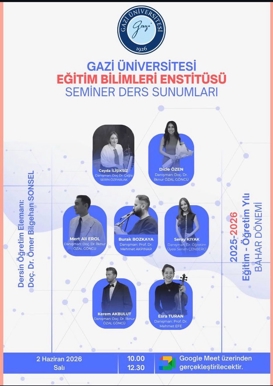 Lisansüstü Seminer Sunumu