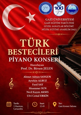 Türk Bestecileri Piyano Konseri