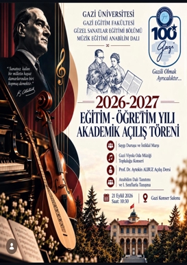 2026-27 Eğitim Öğretim Yılı Açılış Töreni