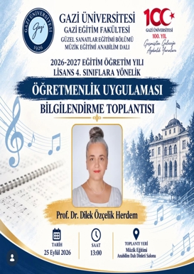 Öğretmenlik Uygulaması Bilgilendirme Toplantısı