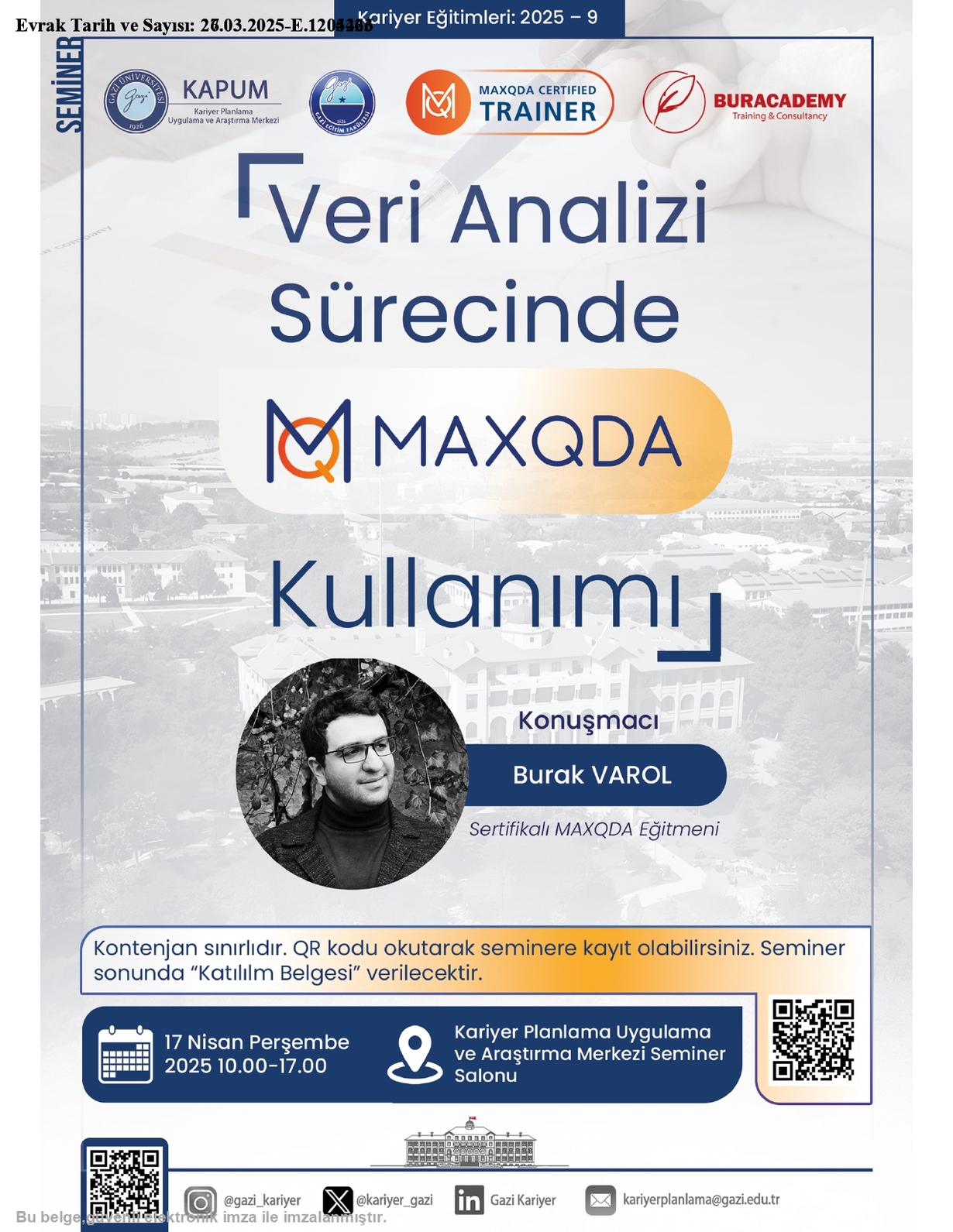 Veri Analiz Sürecinde MAXQDA Kullanımı Etkinliği -1
